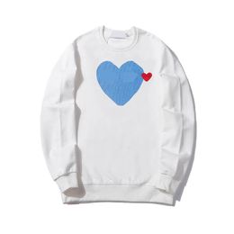 Play Designer Men's Hoodies Fashion Heart Badge Sweatshirt Trend Cotton Top Clothes Tag Complete Dz