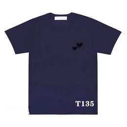 Play Brand T Shirt Designer T Shirt Men's Tshirts Fashion Women's Amirirs Shirt Sleeve Heart Badge Top Clothes 195