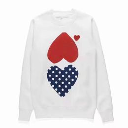 play Designer Men's Hoodies Sun Tide Love Badge Pullover Cotton Women's Long Sleeve Crew Neck Top Dress s22