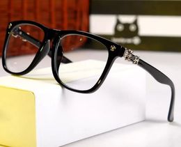 Famous Designer Square Optical Frames Transparent Sunglasses for Mens Women Ornamental Style Myopic Glasses High Quality