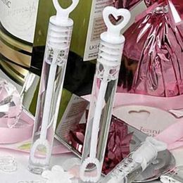 Party Decoration 10pcs Kids Toys Tube Soap Bottle Bubble For Wedding Birthday Wand Love Heart Gifts Playing