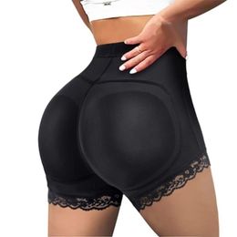 Womens Shapers Women Body Shaper Padded Butt Lifter Panty Butt Hip Enhancer Fake Hip Shapwear Briefs Push Up Panties Booty Shorts 221007