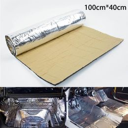 Interior Accessories 1Roll 100x40cm 5mm Car Sound Proofing Deadening Truck Anti-noise Insulation Cotton Heat Closed Cell Foam