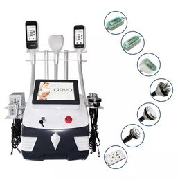 7 IN 1 Portable 360 Cryolipolysis fat freezing slimming machine Double chin removal combine RF cavitation adipose reduction and lipolaser Device