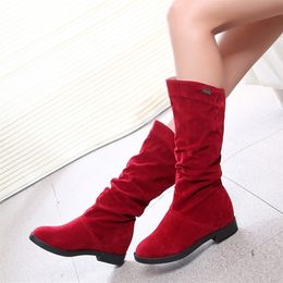 Boots 2022 Snow Boots Women Winter Shoes Casual Woman High Boots Black Red Soft Comfortable Female Footwear A1749 221007