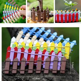 Creative Garden Decorations birthday cake scene decoration garden party Mori theme wooden fence house guardrail flexible dress up items LK312