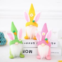 Party Decoration Easter Cute Faceless Gnome Dolls Handmade Reusable Home Decorations Spring Hanging Ornaments Kids Toys Gifts F