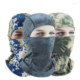 Bandanas Riding Hat Python Pattern Tactical Flying Tiger Cap Breathable Sun Protection Windproof Motorcycle Mask Thermal Headgear