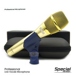 Grade A Special Edition KSM9G Professional Live Vocals Dynamic Wired Microphone KSM9 Handheld Mic For Karaoke Studio Recording