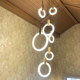 Pendant Lamps LED Simple Lights Lamp For Living Room Kitchen Lustres Para Sala Hanging Ceiling Fixtures