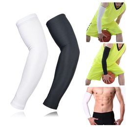 Knee Pads 1 Pair Unisex Cooling Arm Sleeves Cover Women Men Sports Running UV Sun Protection Outdoor Fishing Cycling Guard