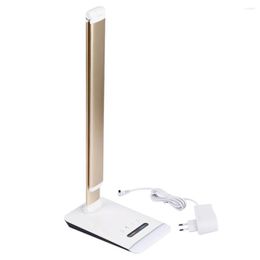 Table Lamps ICOCO M3 LED Lamp With RGB Base And Calendar Light Folding Aluminium Alloy ABS Night Vision Reading Lighting