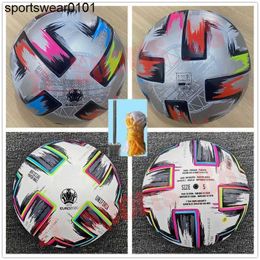 Top quality 20 Euro Cup Soccer ball size 5 2021 Uniforia Finale Final KYIV PU balls granules slip-resistant football high in stock