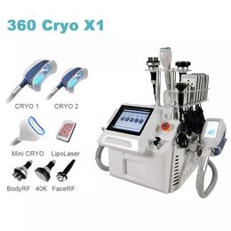 Beauty Centre 40K Ultrasonic Cavitation Cryo Slimming Machine Cryolipolisis Fat Freeze Cellulite Removal Device