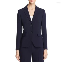 Women's Two Piece Pants Jacket Formal Ladies Office Uniform Designs Women Business Work Suits 2 Buttons Female Trouser Custom Made