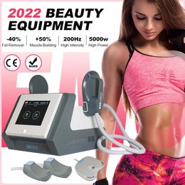 Portable 2023 All-new Multi-purpose Tesla DLS-EMSLIM Body Shaping Professional Safety Fat Burning Muscle Building Equipment 2/4handles