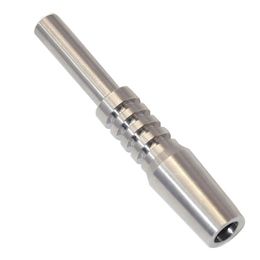 smoke accessory 80mm Titanium Oil Straw Tip For Smoking Collector Kit Titaniums Tips Nails Wax Glass Water Pipe