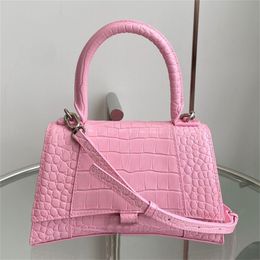 Cross Body Evening Bags hourglass handbag bags embossed hour glass bag xs black pink purse mini wallet small crossbody tote hourglass handbags Luxurys Des Messenger