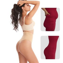 Womens Shapers Butt Lifter Shapewear Thong High Waist Panty Sexy Slimming Tummy Body Shaper Gstring Panties Women Pant Briefs Shapewear 221007