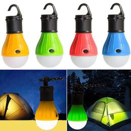 Garden Decorations Portable LED Camping Light Battery Operated Tent Lights Waterproof Emergency Lantern Light Bulb For Hiking Fishing Outdoor RRE14749