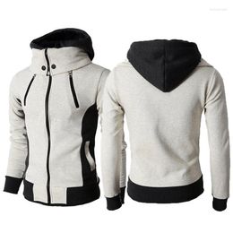 Men's Hoodies Men's & Sweatshirts Men's Coat Warm Long Sleeve Hoodie With Zipper Pocket Winter Jacket Outwear Top Sweatshirt