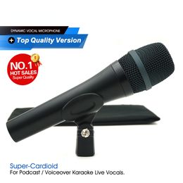 Grade A Quality Professional Wired Microphone E945 Super-Cardioid 945 Dynamic Mic For Performance Karaoke Live Vocals Stage
