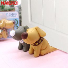 Door Catches Closers NAIERDI Cute Stops Cartoon Creative Silicone Stopper Holder Safety Toys For Children Baby Home Furniture Hardware 221007