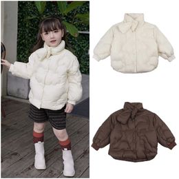 Down Coat Children's winter coat Nordic style children's white duck down jacket ultra light warm male and female baby 221007