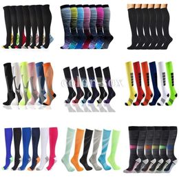 Mens Socks AM 67 Pairs Drop Compression Fit Varicose Veins Men Women Outdoor Sport Graduated 221007