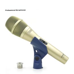 Grade A Professional Live Vocals KSM9C Dynamic Wired Microphone KSM9 Handheld Mic with ON/OFF Switch For Karaoke Studio Record