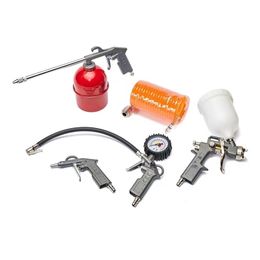 Spray Guns Pneumatic tool set Air Compressor kit Garage 5Pcs 221007