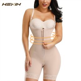 Womens Shapers Fajas Colombianas Reductora Butt Lifter Tummy Control Body Shaper Waist Trainer Corset Shapewear Bodysuit Slimming Underwear 221007