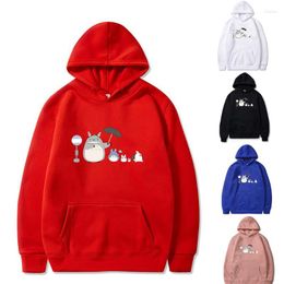 Men's Hoodies Men's & Sweatshirts Hoodie Autumn And Winter Men Women Long-sleeved Cute Animal Print Big Pocket Sweatshirt Loose