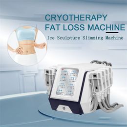 Ice Sculpture Slimming Machine Cryolipolysis Cryotherapy Cellulite Removal Body Sculpting Contouring Equipment Fat Loss Weight Reduction Fat Freezing Spa Use