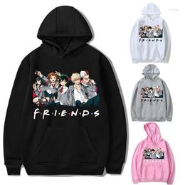 Men's Hoodies Friends Sweatshirt Men Women My Heros Academia Hoodie Polerone Bluza Damska Boku No Hero Clothes