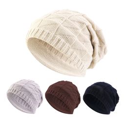 Beanies Mens Winter Hat Women Warm Knitted Hats For Men Ski Slouch Beanie Hats Outdoor Colourful Casual Bone Soft Wool Cap