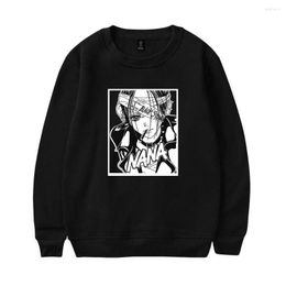 Men's Hoodies TV NANA O-neck Manga Sweatshirts Men Women Harajuku Hoodie 2022 Outwear Round Collar Sportwear Anime Clothes Tops