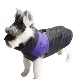 Dog Apparel Pet Cotton clothes vest jacket clips winter warm outdoor popular products at the end of year