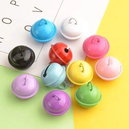 10PCS Pack Candy Color Small Bells 22MM Christmas Decoration Tree Ornament Pendant DIY Jewelry Keychain Accessory RRE14790