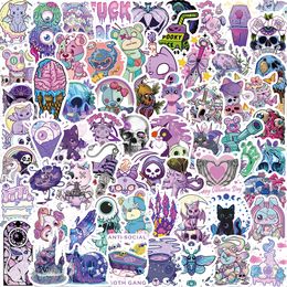 Pack of 65Pcs Colourful Graffiti Stickers No-Duplicate Waterproof Vinyl Sticker for Luggage Skateboard Notebook Water Bottle Car Decals Kids Toys