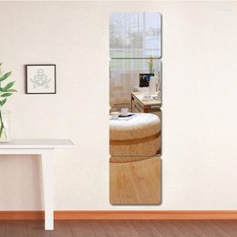 Mirrors HD Mirror Sticker Wall Self-Adhesive Bedroom Bathroom Household Acrylic Soft Dressing