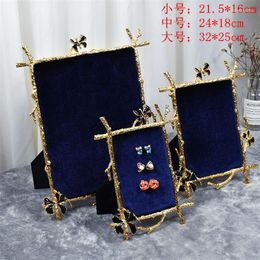 Jewellery Pouches Organiser Pendant Necklace/Chain Bracelet Display Holder Velvet Board Stand Necklace Shelf