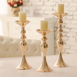 Candle Holders holders christmas decorations wedding Centrepieces lantern stand home gold flower vase table Centrepiece event flowe 221007