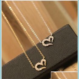 Pendant Necklaces Spot Wish Love Necklace Jewellery Europe And The United States Misha Barton Same Wishes Wholesale 199 T2 Drop Deliver Dh40Y