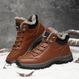 Bottes Valstone Hiver Cheville Neige Pour Hommes Casual Mode Aldult Baskets En Peluche En Plein Air Antidérapant Haute Chaussures Taille 221007