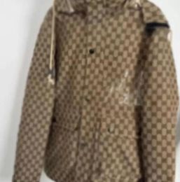 Winter warm New Men's denim Jackets thick cotton puffer Waterproof Fabric Functional Hooded Embroidery Outdoor Leisure Zipper Cardigan oversize Jacket 4XL5XL