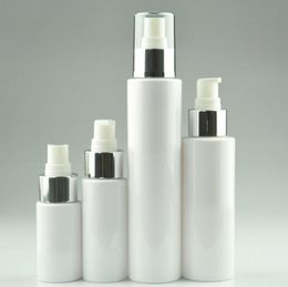 40ml 50ml 100ml white Spray Bottle/Emulsion Liquid Bottle Travel Portable Refillable Empty Lotion Bottles SN275
