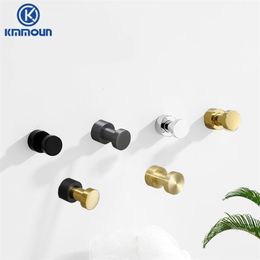 Hooks Rails Brass Robe Clothes Hanger Household Small Decoration Rustproof Towel Hook Coat Key Rack Bathroom Accessories 221007