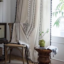 Curtain High-quality Blackout Curtains Living Room Bedroom Kitchen Study Decorative Finished Exquisite Pattern