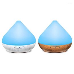 Fragrance Lamps Aroma Diffuser 300Ml Ultrasonic Humidifier For Essential Oils Room Humidifiers EU Plug